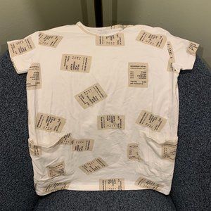 TINYCOTTONS 'Hotel Bonheur' print short sleeve shirt/tunic with pockets - 6y